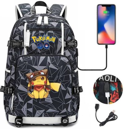 Pokémon Rucksack mit Smartphone Ladefunktion – Bild 33