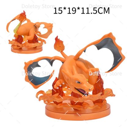 Pokémon dekorative Sammelfiguren Charmander Squirtle Bulbasaur Chikorita Ivysaur Cyndaquil Vulpix – Bild 3