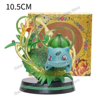 Pokémon dekorative Sammelfiguren Charmander Squirtle Bulbasaur Chikorita Ivysaur Cyndaquil Vulpix – Bild 7