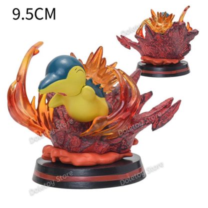 Pokémon dekorative Sammelfiguren Charmander Squirtle Bulbasaur Chikorita Ivysaur Cyndaquil Vulpix – Bild 25