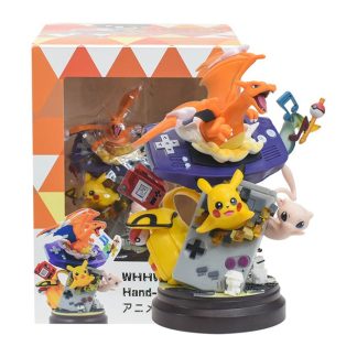 Pokémon Garados oder Glurak Gameboy Statue