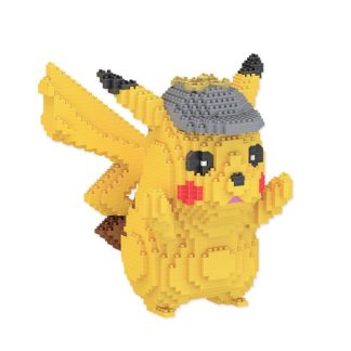 Detektiv Pikachu mit Mütze 3D Bausatz, 1400 Steine