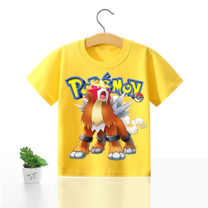 Pokemon Kinder Pikachu T-Shirt für den Sommer viele Motive – Bild 5