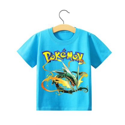 Pokemon Kinder Pikachu T-Shirt für den Sommer viele Motive – Bild 7