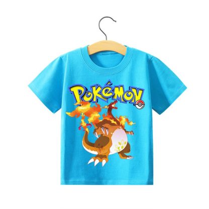 Pokemon Kinder Pikachu T-Shirt für den Sommer viele Motive – Bild 8