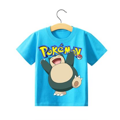 Pokemon Kinder Pikachu T-Shirt für den Sommer viele Motive – Bild 10