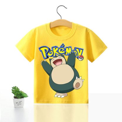 Pokemon Kinder Pikachu T-Shirt für den Sommer viele Motive – Bild 13