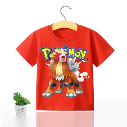 Pokemon Kinder Pikachu T-Shirt für den Sommer viele Motive – Bild 20