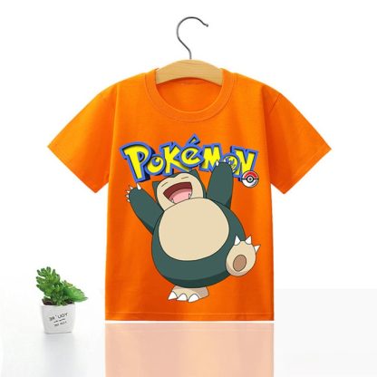 Pokemon Kinder Pikachu T-Shirt für den Sommer viele Motive – Bild 21