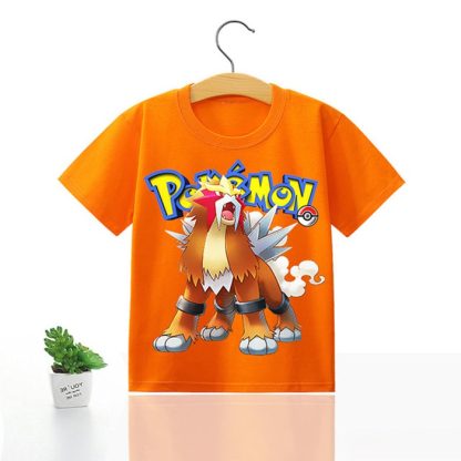 Pokemon Kinder Pikachu T-Shirt für den Sommer viele Motive – Bild 29