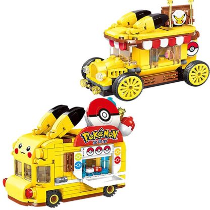 Pokémon Pikachu Mini Autos in 2 Versionen zum selbstbauen – Bild 4