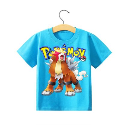 Pokemon Kinder Pikachu T-Shirt für den Sommer viele Motive – Bild 39