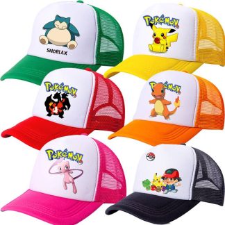 Tolle Pokemon Pikachu Sommer Baseball Caps Mützen für Kinder