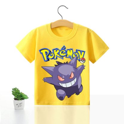 Pokemon Kinder Pikachu T-Shirt für den Sommer viele Motive – Bild 42