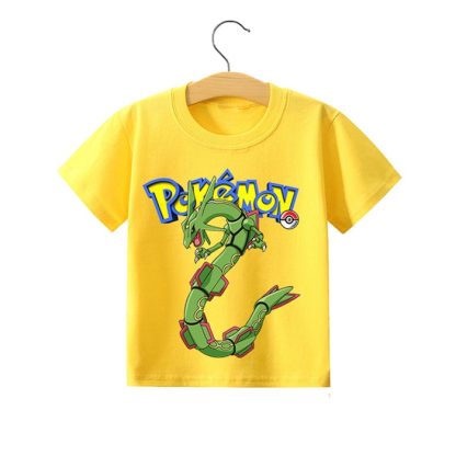 Pokemon Pikachu Kinder Sommer T-Shirts in vielen Motiven und Größen – Bild 4