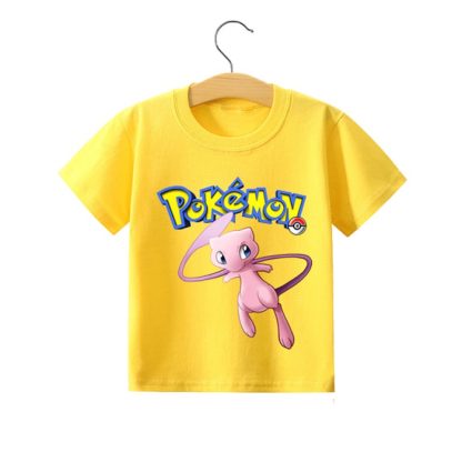 Pokemon Pikachu Kinder Sommer T-Shirts in vielen Motiven und Größen – Bild 5
