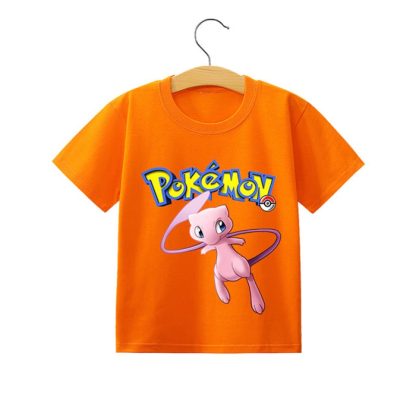 Pokemon Pikachu Kinder Sommer T-Shirts in vielen Motiven und Größen – Bild 6