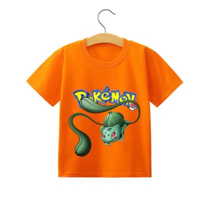 Pokemon Pikachu Kinder Sommer T-Shirts in vielen Motiven und Größen – Bild 7