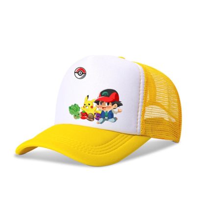Tolle Pokemon Pikachu Sommer Baseball Caps Mützen für Kinder – Bild 15