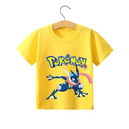 Pokemon Pikachu Kinder Sommer T-Shirts in vielen Motiven und Größen – Bild 15