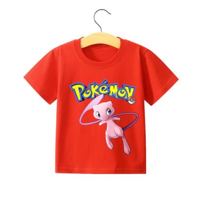 Pokemon Pikachu Kinder Sommer T-Shirts in vielen Motiven und Größen – Bild 17