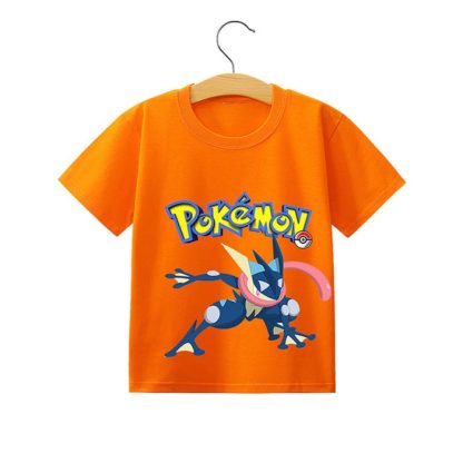 Pokemon Pikachu Kinder Sommer T-Shirts in vielen Motiven und Größen – Bild 22