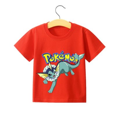 Pokemon Pikachu Kinder Sommer T-Shirts in vielen Motiven und Größen – Bild 27