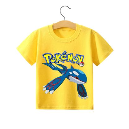 Pokemon Pikachu Kinder Sommer T-Shirts in vielen Motiven und Größen – Bild 40
