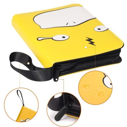 Hochwertige Schutz- und Sammeltasche für Pokemon Karten (200 oder 400 Karten) – Bild 4