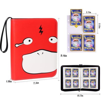 Hochwertige Schutz- und Sammeltasche für Pokemon Karten (200 oder 400 Karten) – Bild 5