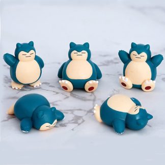 Relaxo Snorlax Figuren Set mit 5 Figuren
