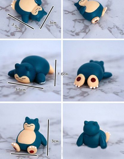 Relaxo Snorlax Figuren Set mit 5 Figuren – Bild 5