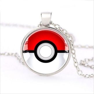 Pokémon Halskette mit Pokéball-Anhänger