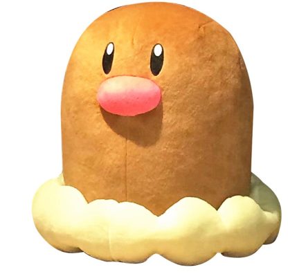 Digda Diglett Plüschtier (ca. 15cm) – Bild 3