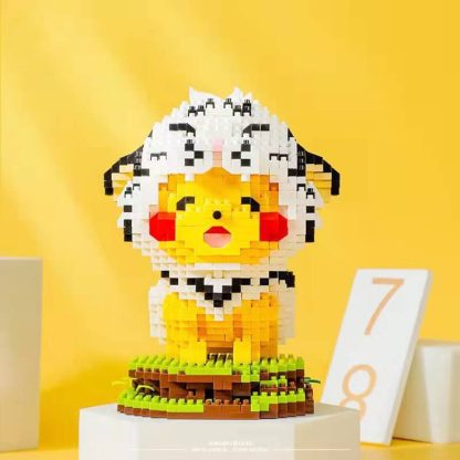Pokémon 3D Bausatz Pikachu im Tigerkostüm – Bild 4