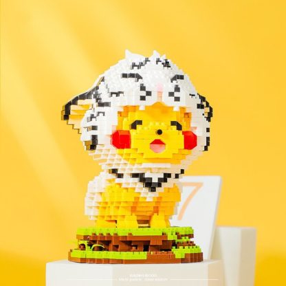 Pokémon 3D Bausatz Pikachu im Tigerkostüm – Bild 5