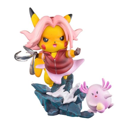 Pikachu Naruto Sasuke Haruno Sakura Itachi Figuren (ca. 13cm) – Bild 3