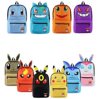 Pokémon Kinder Schul Rucksack mit Ohren in diversen Motiven