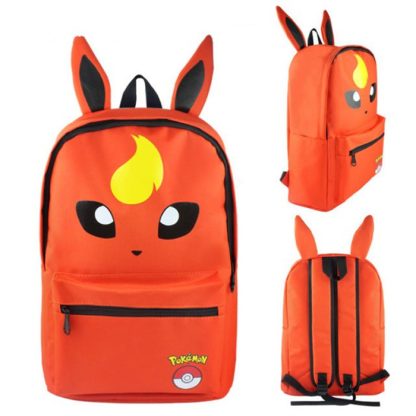 Pokémon Kinder Schul Rucksack mit Ohren in diversen Motiven – Bild 16