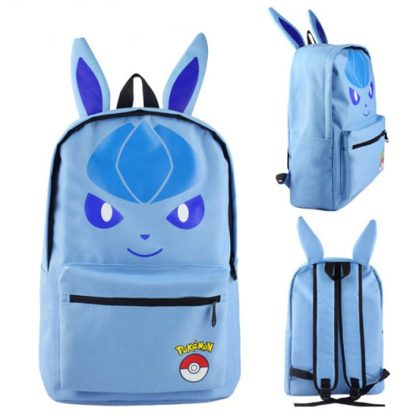 Pokémon Kinder Schul Rucksack mit Ohren in diversen Motiven – Bild 47