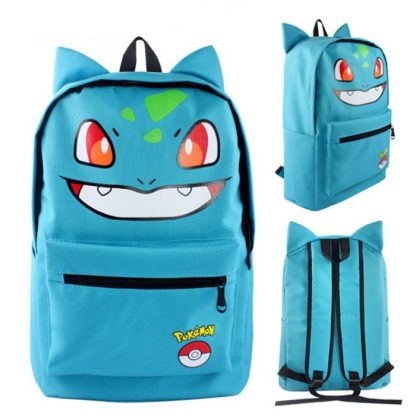 Pokémon Kinder Schul Rucksack mit Ohren in diversen Motiven – Bild 50