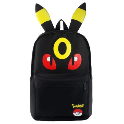 Pokémon Kinder Schul Rucksack mit Ohren in diversen Motiven – Bild 63