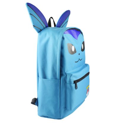 Pokémon Kinder Schul Rucksack mit Ohren in diversen Motiven – Bild 86