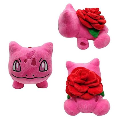 Bisasam Bulbasaur Blumen Edition Pokemon Kuscheltier (ca. 20cm) – Bild 6