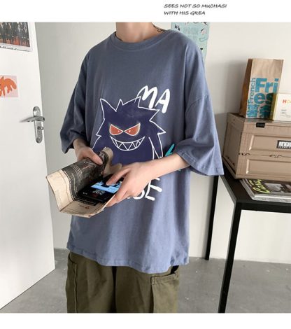 Cooles Oversize T-Shirt mit Pokémon Gengar Print – Bild 4