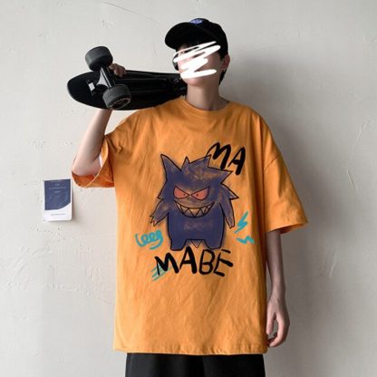 Cooles Oversize T-Shirt mit Pokémon Gengar Print – Bild 5