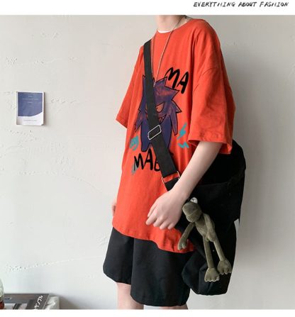 Cooles Oversize T-Shirt mit Pokémon Gengar Print – Bild 6