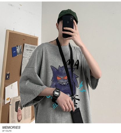 Cooles Oversize T-Shirt mit Pokémon Gengar Print – Bild 7