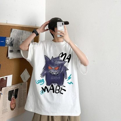 Cooles Oversize T-Shirt mit Pokémon Gengar Print – Bild 8