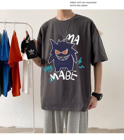 Cooles Oversize T-Shirt mit Pokémon Gengar Print – Bild 9